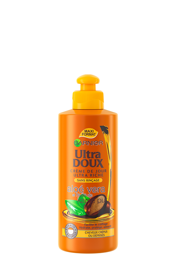 local product 1 - Ultra DOUX Crème de jour ultra riche sans rinçage aloé vera et huile de karité pur - Product Image